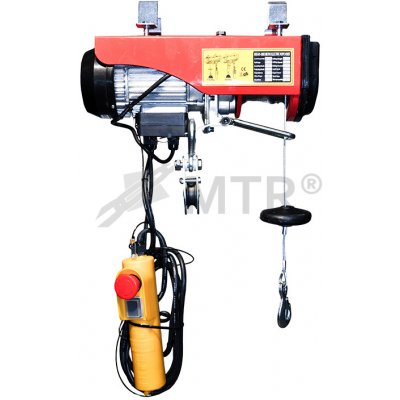 MTR Elektrický lanový kladkostroj PA Varianta: Elektrický lanový kladkostroj PA – (12/6m) 600/1200kg, 1ks (12/6m) 600/1200kg – Sleviste.cz