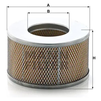 MANN FILTER Vzduchový filtr C 22 013 – Hledejceny.cz