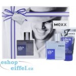 Mexx Life Is Now Him EDT 30 ml + sprchový gel 50 ml dárková sada – Hledejceny.cz