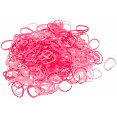gumičky silikonové růžové