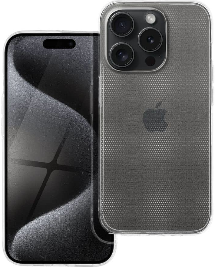 Pouzdro mobilComm.cz Ultratenké silikonové 0,3 mm iPhone 15 Pro Max