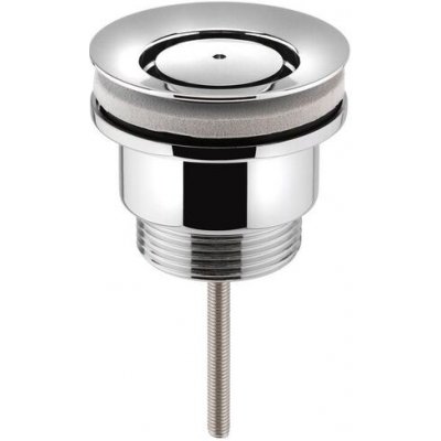 Sapho Umyvadlová výpust 5/4“, neuzavíratelná, design zátka, 3-65mm, chrom CV2005 – Zboží Dáma