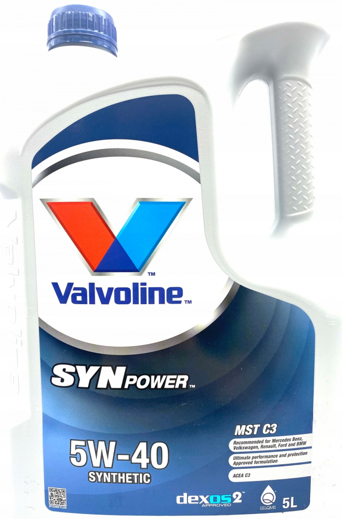 Valvoline SynPower MST C3 5W-40 5 l