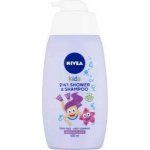 Nivea Kids Girl 2v1 sprchový gel a šampon 500 ml – Zboží Dáma