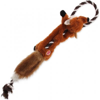 DOG FANTASY Skinneeez s provazem liška 57,5 cm – Zboží Mobilmania