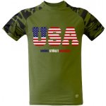Tričko s potiskem Zkratka USA pánské Army – Zboží Mobilmania