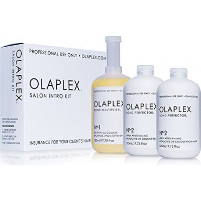 Olaplex Salon Kit 1 x 525 ml Bond Multiplier 1 2 x 525 ml Bond Perfector 2 aplikátor dárková sada – Hledejceny.cz