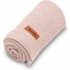 Dětská deka Sensillo Bavlněná pletená deka růžová