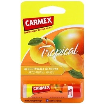 Carmex Tropical hydratační balzám na rty v tyčince (Peach and Mango) 4,25 g