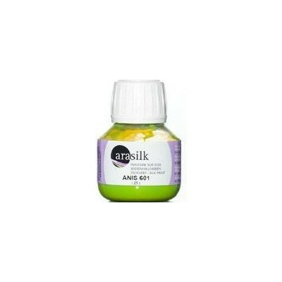 Darwi Barva na hedvábí Arasilk 50 ml 601 Lime Green – Zboží Dáma