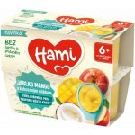 Hami pyré jablko mango kokosové mléko 4 x 95 g – Sleviste.cz