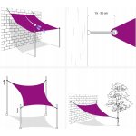 Nábytek XL HDPE 4 x 5 x 6,8 m antracit – Zboží Dáma