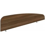 OFFICE PRO HOBIS stolový paraván na hranu stolu - PA 1800 H ořech – Zboží Dáma