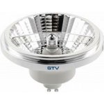 GTV LED A-G, ES111, 3000K, GU10, 11,0W, AC220-240V, 25°, 850lm, 96mA, chrom – Hledejceny.cz