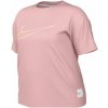 Dámská Trička Nike W NSW SWSH SS TOP W DM6211-611 růžové