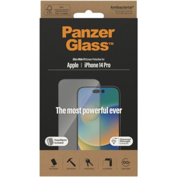 PanzerGlass ochranné sklo pro Apple iPhone 14 Pro s instalačním rámečkem 2784