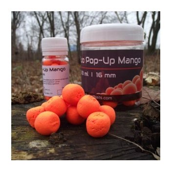 Mastodont Baits Fluo Pop-Up Boilies Mango 200ml 16mm