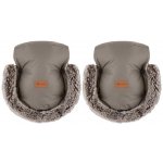 Petite&Mars Rukávník / rukavice Furry Mocha Mousse – Zboží Dáma