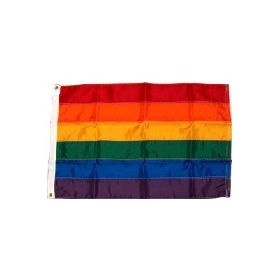 Rainbow flag duhová vlajka 60 x 40 cm – Zboží Dáma