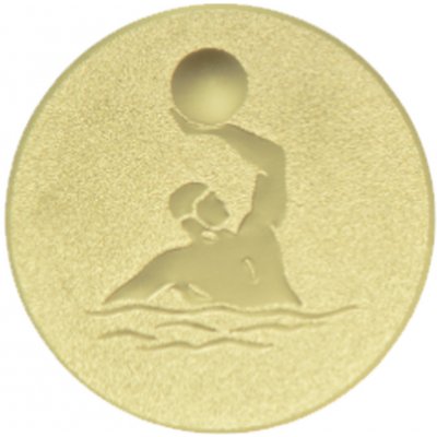 Emblém vodní pólo zlato 25 mm