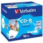 Verbatim CD-R 700MB 52x, Super AZO, jewel, 10ks (43325) – Hledejceny.cz