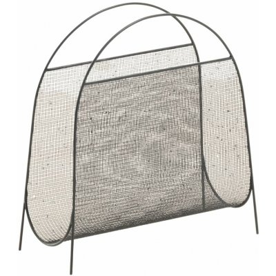 Kave Home Aviva Šedý kovový stojan na noviny – Zboží Mobilmania