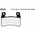 NISSIN brzdové destičky 245ST – Sleviste.cz