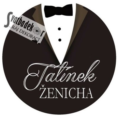 Placka - tatínek ženicha - 1ks