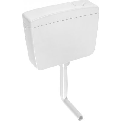 AQUALINE WC plastová nádržka s DUAL tlačítkem, 4-8 L, bílá WM108 – Hledejceny.cz