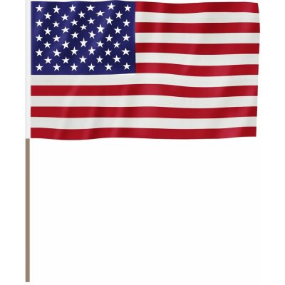 MMB Vlajka USA 30 x 45cm s tyčkou