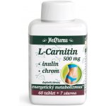 MedPharma L-Carnitin 500 mg+Inulin+Chrom 67 tablet – Sleviste.cz