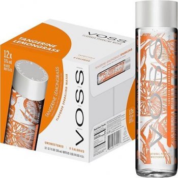 Voss Tangerine Lemongrass Perlivá Sklo 12 x 375 ml