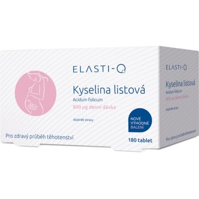 Elasti-Q Kyselina listová 800 µg 180 tablet