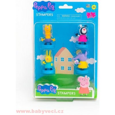 Peppa pig figurky s razítky sada 4ks 4kusy – Zboží Mobilmania