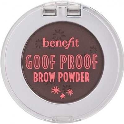 Benefit Goof Proof Brow Powder pudr na obočí 4 Warm Deep Brown 1,9 ml – Zboží Dáma