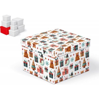 MFP 5371166 Krabice dárková vánoční C-V009-G 20x20x14cm – Hledejceny.cz