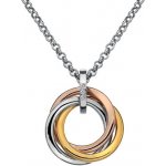 Hot Diamonds Stříbrný přívěsek Trio Rose Gold DP544 – Hledejceny.cz