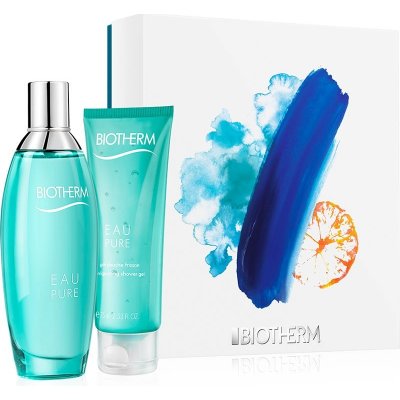 Biotherm Eau Pure Eau de Toilette EDT 100 ml + Eau Pure sprchový gel 75 ml dárková sada – Zboží Mobilmania