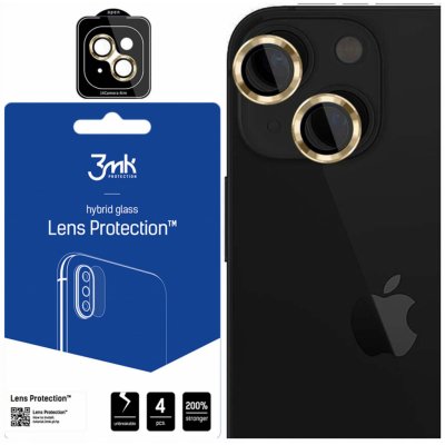 3mk Lens Pro ochrana kamery pro Apple iPhone 15, Yellow 3mk 477828 5903108528610 – Zboží Živě
