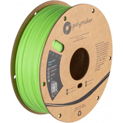 Polymaker PolyLite Luminous PLA zelená 1,75mm 1kg – Zboží Živě