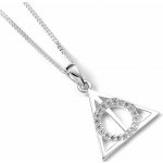 Carat Shop Stříbrný Harry Potter relikvie smrti s krystaly BHPSN002 – Zboží Mobilmania