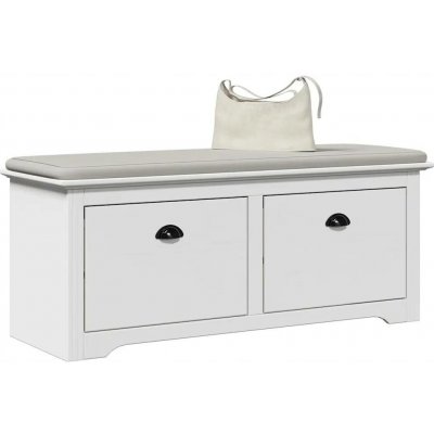 VidaXL BODO bílá 114x40x45 cm – Zboží Mobilmania