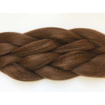 100% Kanekalon jumbo braid Barva: 30 (warm light brown, světle hnědá, teplá, až do zrzava), Značka: Dream Hair: Super Braid – Zboží Dáma