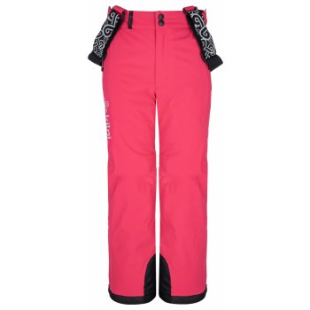 Kilpi Mimas J Dětské lyžařské kalhoty růžová