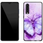 mmCase gelový kryt Huawei P30 - fialový motýl – Zboží Mobilmania