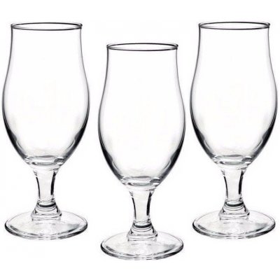 Bormioli Rocco Sada 3 sklenic na pivo Executive 375 ml – Zboží Mobilmania