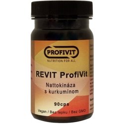 Profivit REVIT Nattokináza + kurkumin 90 kapslí