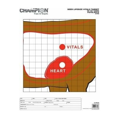 Champion Terče Champion, praktické terče, vitální zóna jelence – Zboží Mobilmania