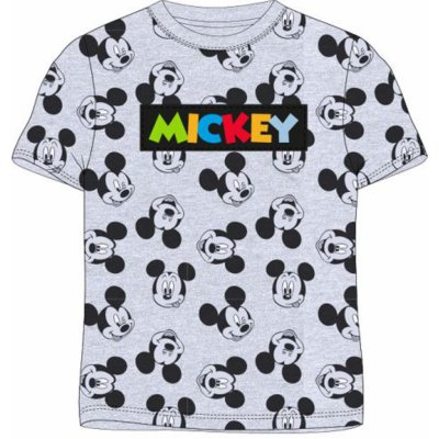 Mickey Mouse licence chlapecké tričko 5202A083NI šedý melír