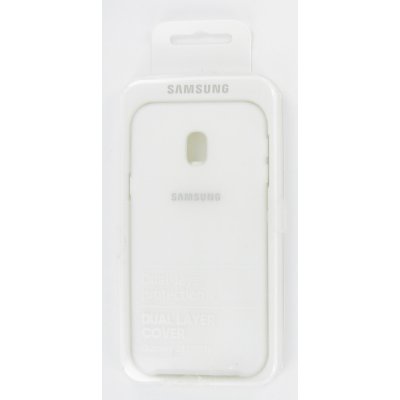 Samsung Dual Layer Cover Galaxy J3 2017 bílá EF-PJ330CWEGWW